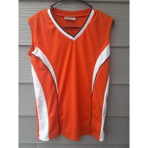 Teamwork Athletic Apparel Uniform Sleevless Jersey 34-36 Orange